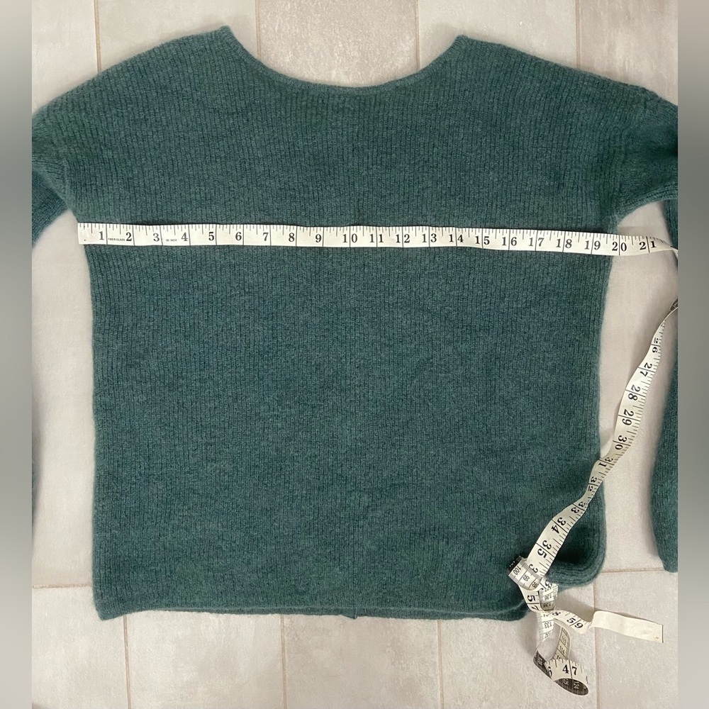 Sezane Gaspard Teal Button-Up Cardigan Size XS - Picture 6 of 8